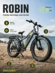 Vélo électrique Jobobike Robin vue latérale