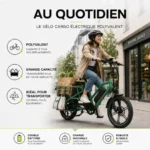 Vélo électrique Jobobike Transer vue latérale
