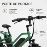 Vélo électrique Jobobike Transer vue latérale