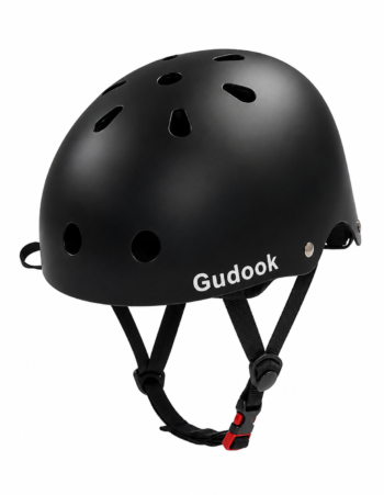 Casque urbain Gudook noir mat
