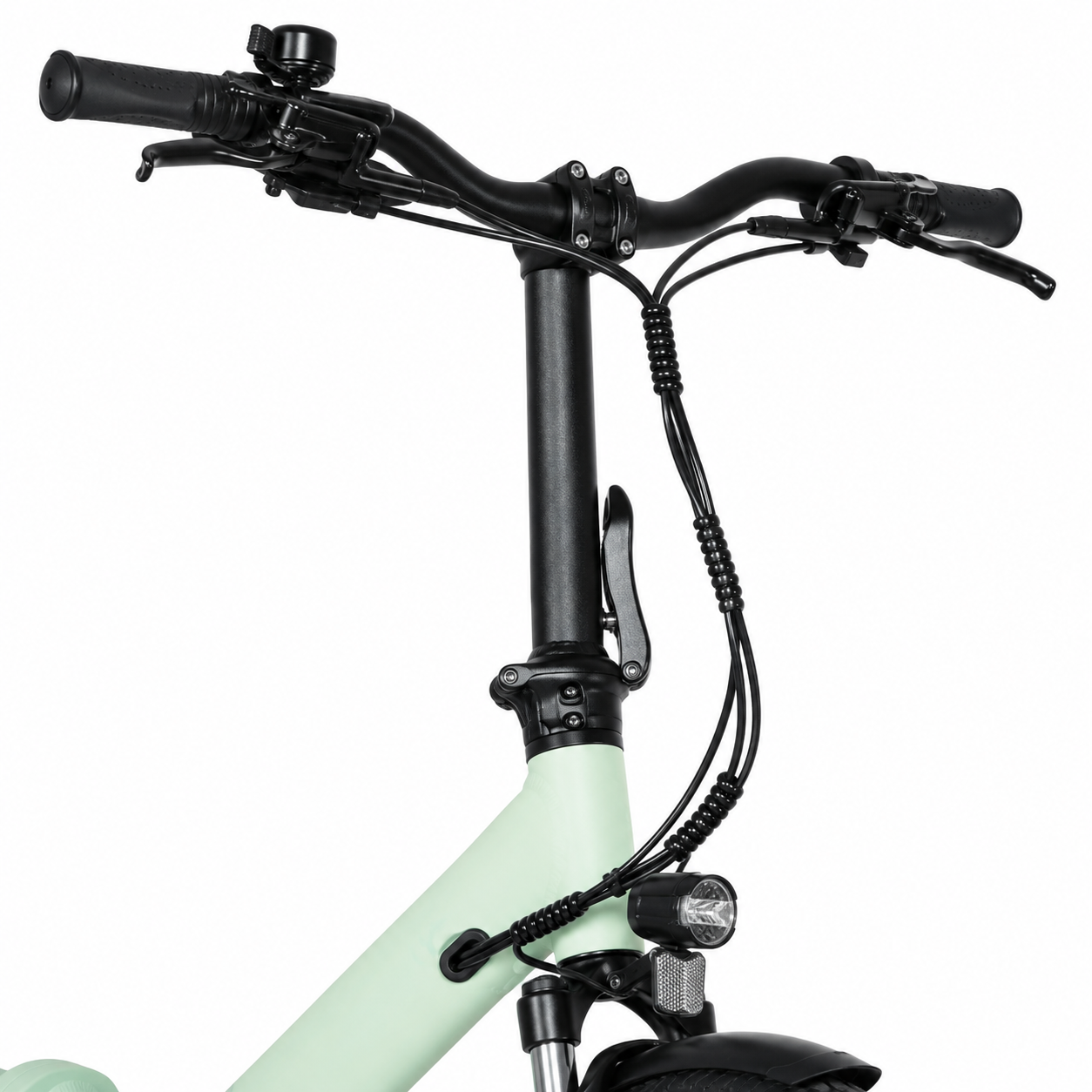 Guidon et poste de pilotage du JOBOBIKE Ace Pro
