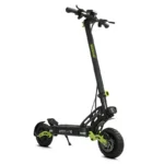 Mankeel – Trottinette électrique tout-terrain pliable noire et verte