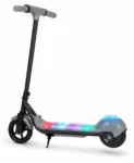 Trottinette Électrique Todimart pour enfants avec Lumières LED Multicolores – Bleue