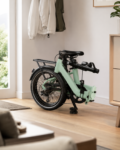 JOBOBIKE Ace Pro – Vue avant du vélo électrique pliable